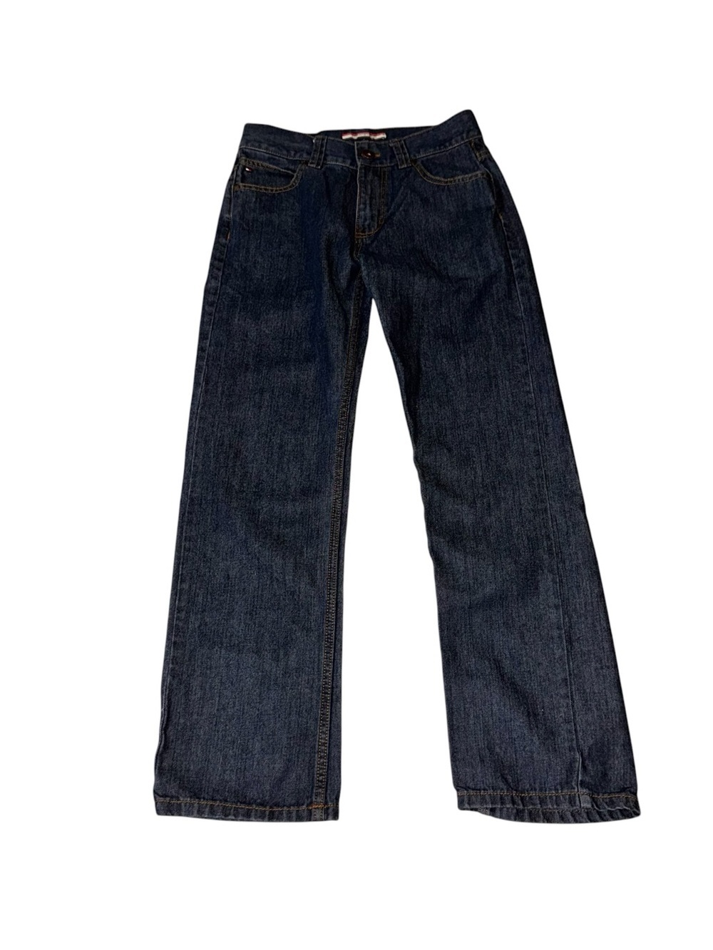 Tommy Hilfiger Boy's Size 16 Straight Leg Jeans Revolution Slim Flap Pockets